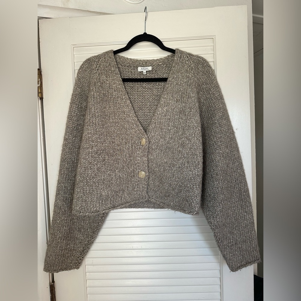 Babaton Italian Wool Cardigan